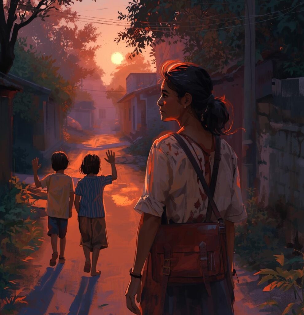 টিউশন পরিয়ে বাড়ি ফেরার পথে শ্রাবণী